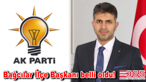 AK Parti Bağcılar İlçe Başkanlığı'nın kongredeki adayı; Rüstem Tüysüz…