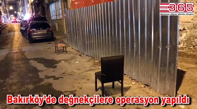 Bakırköy'de değnekçi operasyonu: 2 gözaltı
