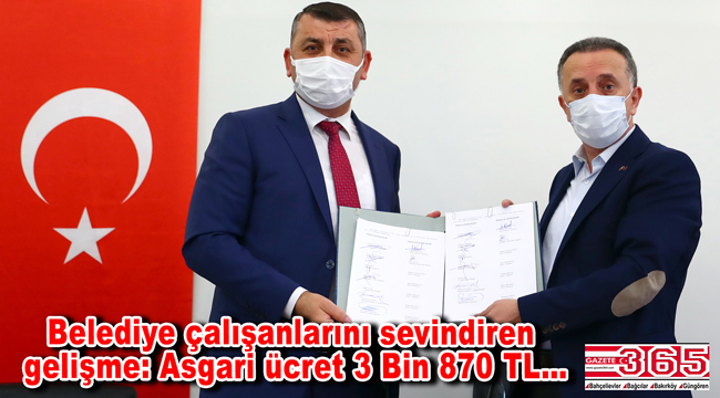 Bağcılar Belediyesi’nde asgari ücret 3 bin 870 TL oldu