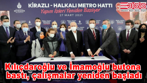 Bağcılar, Bahçelievler ve Küçükçekmece’ye müjde! Kirazlı-Halkalı Metro inşaatı yeniden başlatıldı