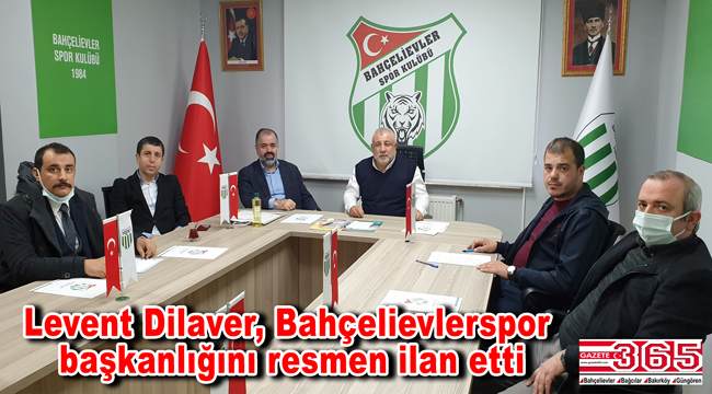 Bahçelievler Spor Kulübü Başkanlığı’na Levent Dilaver seçildi