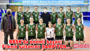 BBSK Kadın Voleybol Takımı, şampiyon oldu