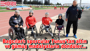 Tunus Dünya Para Atletizm şampiyonları Bağcılar'dan çıktı