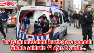 Bahçelievler'de iki müteahhit kardeş silahla vuruldu