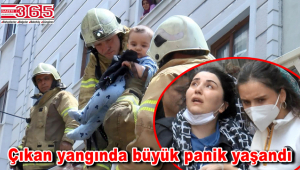 Bahçelievler'de yangın paniği: 12 kişi acil tahliye edildi…