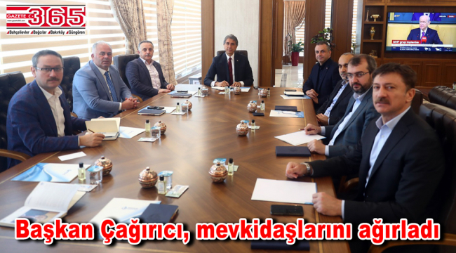 3. Bölge belediye başkanları Bağcılar'da toplandı