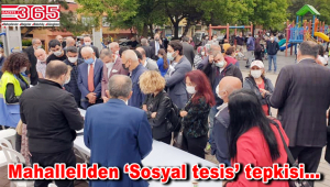 Bahçelievler Zafer Mahallesi'ndeki 'Sosyal Tesis' tepkisi sürüyor