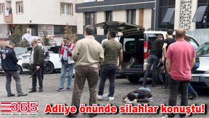 Bakırköy Adliyesi karşısında silahlı kavga: 2 yaralı…