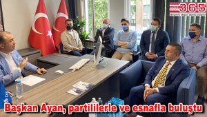 DEVA Partisi İstanbul İl Başkanı Ayan Bakırköy'e geldi...