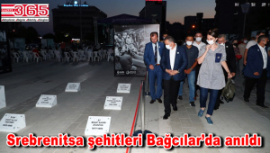 Bağcılar Meydan'a Srebrenitsa şehitliği yapıldı