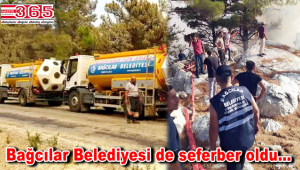 Bağcılar Belediyesi’nden orman yangınları için yardım seferberliği