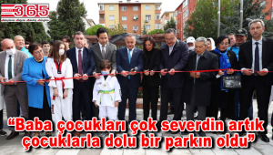 Bağcılar’da Mustafa Öztürk Türk Kazak Kardeşlik Parkı açıldı