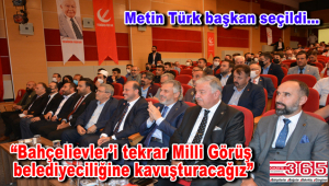 Yeniden Refah Partisi Bahçelievler İlçe Başkanlığı'na Metin Türk seçildi