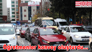 Bağcılar’da Öğretmenler Günü konvoyu