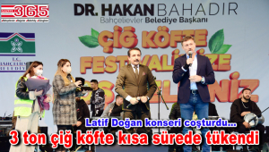 Bahçelievler'de 'Çiğ Köfte Festivali' düzenlendi