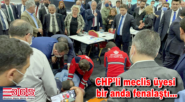 CHPl'li Meclis Üyesi Ali Haydar Kahraman hastaneye kaldırıldı!