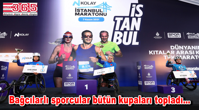 Kıtalar arası maratonda şampiyon Bağcılar Belediyesi oldu