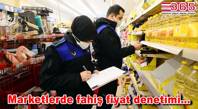 Bahçelievler Belediyesi’nden marketlere fahiş fiyat denetimi