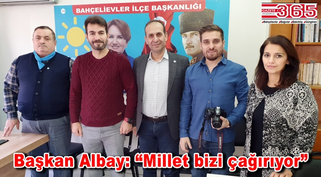 İYİ Parti Bahçelievler yerel basını ağırladı