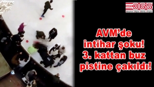 Bahçelievler'de AVM'de intihar şoku…