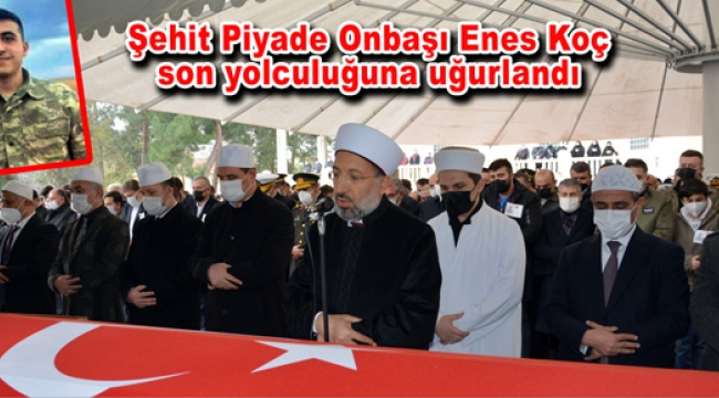 Bahçelievler şehidin var! Piyade Onbaşı Enes Koç şehit oldu...