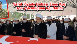 Bahçelievler şehidin var! Piyade Onbaşı Enes Koç şehit oldu...