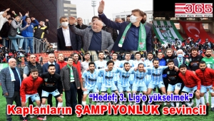 Bahçelievlerspor namağlup şampiyon oldu!