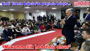 Binali Yıldırım ‘Sıra Gecesi’nde gençlerle buluştu