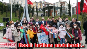 Hocalı Soykırımı şehitleri Bağcılar'da düzenlenen törenle anıldı