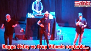 Ragga Oktay ve Grup Vitamin Bakırköy'de konser verdi