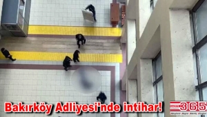 Bakırköy Adliyesi'nde intihar! 5.kattan atladı…