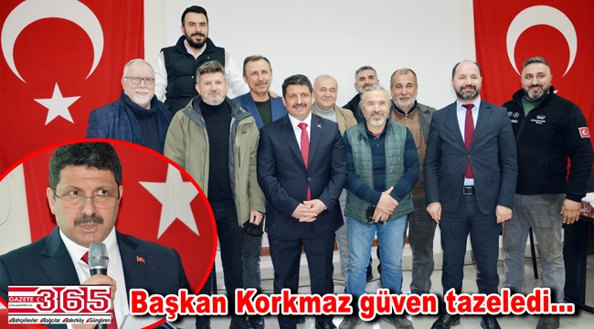 Kocasinan Oto Sanayi Sitesi Başkanlığı’na; tekrar Durmuş Korkmaz seçildi