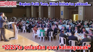 AK Parti Bahçelievler Teşkilatı iftar yemeğinde buluştu