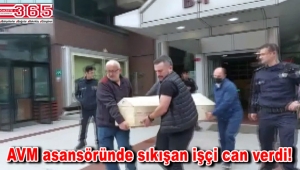 Bahçelievler'de AVM asansöründe sıkışan işçi hayatını kaybetti