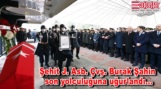 Bahçelievlerli Jandarma Astsubay Çavuş Burak Şahin şehit düştü