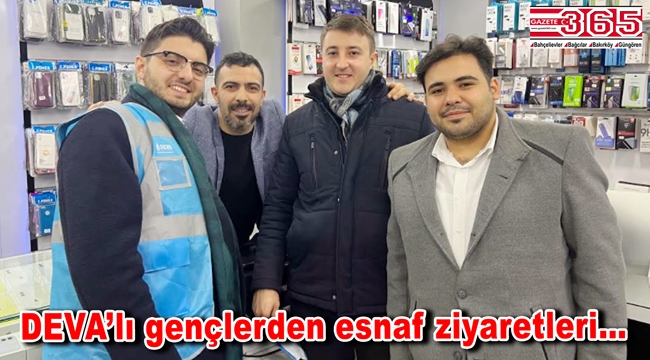 DEVA Partisi'nin gençleri Bahçelievler'de sahaya indiler