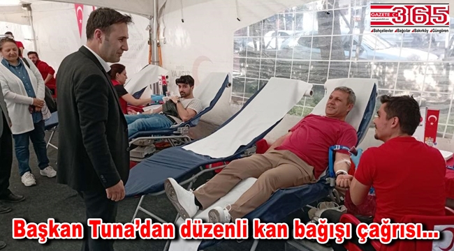 AK Parti Bahçelievler Teşkilatı kan bağışı kampanyası düzenledi