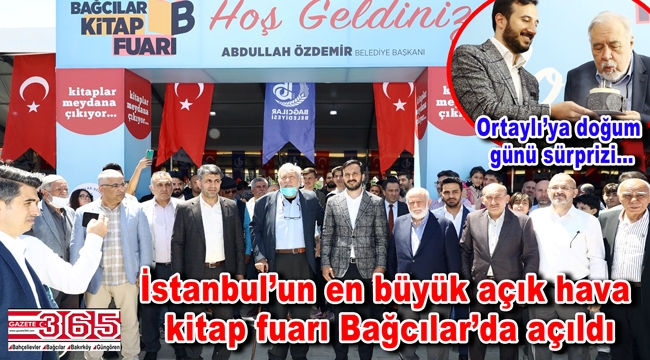 Bağcılar Kitap Fuarı'nın açılışını İlber Ortaylı yaptı