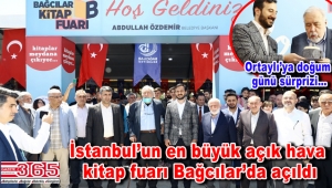 Bağcılar Kitap Fuarı'nın açılışını İlber Ortaylı yaptı