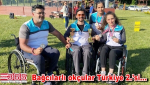 Bağcılarlı okçular Türkiye 2.’si oldu