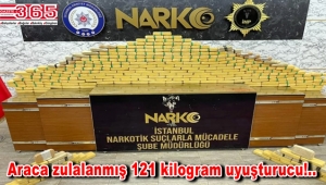 Bahçelievler'de 121 kilogram uyuşturucu ele geçirildi