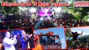 Bahçelievler'de 19 Mayıs coşkusu bir başka yaşandı