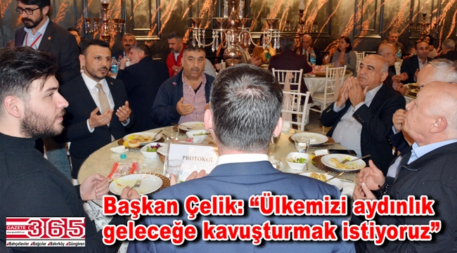 CHP Bahçelievler İlçe Örgütü iftar yemeği düzenledi