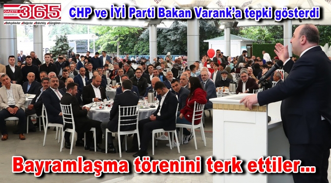 CHP'den Bakan Varank'a tepki: 