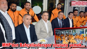 MHP Bahçelievler Teşkilatı Bahçelievlerspor'un başarısını kutladı