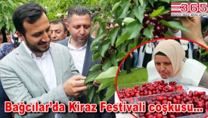 Bağcılar’daki Geleneksel Kiraz Festivali’nde renkli anlar yaşandı