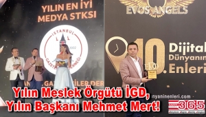 Mehmet Mert’e ‘Gazetecilik Meslek Örgütü Başkanı Ödülü’ verildi