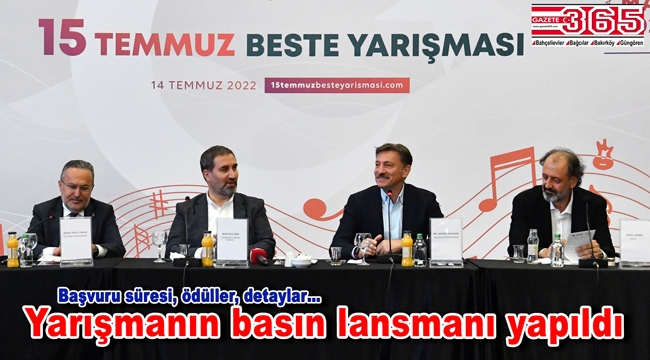 15 Temmuz Beste Yarışması başlıyor!