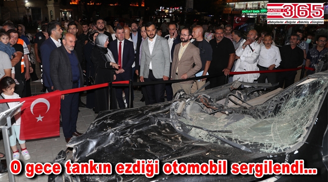 15 Temmuz’un yıl dönümünde Bağcılar Meydanı doldu taştı