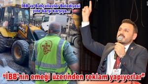 CHP İlçe Başkanı Çelik'ten Bahçelievler Belediyesi'ne tepki
